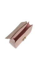 δερμάτινα ταχυδρομική τσάντα metropolis Furla πουδραρισμένο ροζ