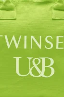 Τσάντα παραλίας Twinset U&B πράσινο