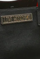 Τσάντα shopper + τσαντάκι Love Moschino μαύρο