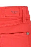 σορτς tail | slim fit | denim Pepe Jeans London κόκκινο