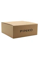 Δερμάτινα ταχυδρομική τσάντα LOVE ONE MINI CL NAPPA VERNICI Pinko ροζ