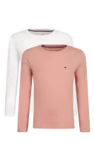 Μπλούζα 2-pack | Regular Fit Tommy Hilfiger ροζ