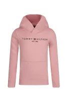 Μπλούζα ESSENTIAL | Regular Fit Tommy Hilfiger πουδραρισμένο ροζ