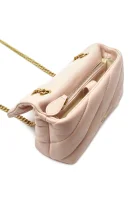 Δερμάτινα ταχυδρομική τσάντα LOVE MINI PUFF MAXI QUILT 8 CL Pinko πουδραρισμένο ροζ