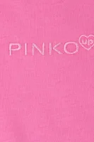 T-shirt JERSEY | Regular Fit Pinko UP ροζ