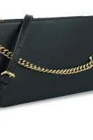 δερμάτινα ταχυδρομική τσάντα signature Coach μαύρο