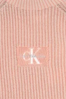 Πουλόβερ | Regular Fit | με την προσθήκη μαλλιού CALVIN KLEIN JEANS ροζ