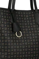 Τσάντα shopper + τσαντάκι Pollini μαύρο