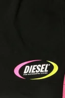 Σορτς | Regular Fit Diesel μαύρο