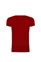 T-shirt HANA GLITTER | Regular Fit Pepe Jeans London κόκκινο