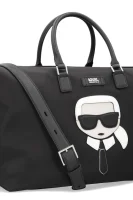 τσάντα ταξιδιού Karl Lagerfeld μαύρο