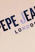 T-shirt HOLLY | Regular Fit Pepe Jeans London πουδραρισμένο ροζ