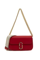 Δερμάτινα ταχυδρομική τσάντα THE J MARC MINI Marc Jacobs κόκκινο