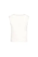 T-shirt | Cropped Fit Guess άσπρο