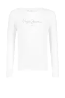 μπλούζα hana | regular fit Pepe Jeans London άσπρο
