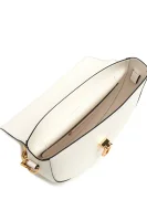Δερμάτινα ταχυδρομική τσάντα BEAT Coccinelle άσπρο
