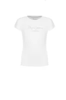 t-shirt nuria | regular fit Pepe Jeans London άσπρο