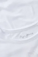 t-shirt june jr | regular fit Pepe Jeans London άσπρο