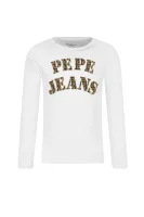 Μπλούζα | Regular Fit Pepe Jeans London άσπρο
