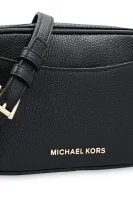 δερμάτινα τσάντα μέσης/ταχυδρομική τσάντα Michael Kors μαύρο