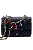 Τσάντα ώμου CROSSBODY FLAP BAG Guess μαύρο