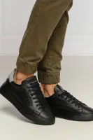 δερμάτινος sneakers temple Philippe Model μαύρο