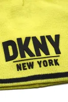 Καπέλο DKNY Kids πράσινο ασβέστη