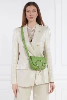 Δερμάτινα τσάντα ώμου MARA SMALL See By Chloé πράσινο