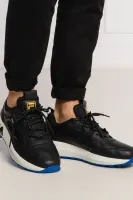 δερμάτινος sneakers chunky runner FILA μαύρο