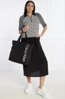 Τσάντα shopper Calvin Klein Performance μαύρο