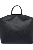 Δερμάτινα τσάντα ώμου Coccinellemagie Coccinelle μαύρο