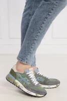 Δερμάτινος sneakers MICK Premiata πράσινο