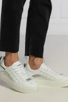 δερμάτινος sneakers Dsquared2 άσπρο