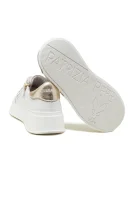 Δερμάτινος sneakers Patrizia Pepe άσπρο