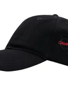 καπέλο μπείζμπολ monogram Calvin Klein μαύρο
