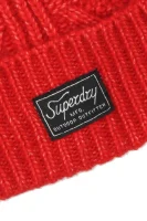 Καπέλο | με την προσθήκη μαλλιού Superdry κόκκινο