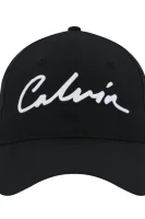 καπέλο μπείζμπολ ckj signature CALVIN KLEIN JEANS μαύρο