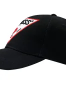 καπέλο μπείζμπολ logo Guess Underwear μαύρο