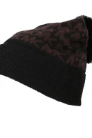 Μάλλινη καπέλο Michael Kors μαύρο