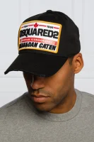 καπέλο μπείζμπολ Dsquared2 μαύρο