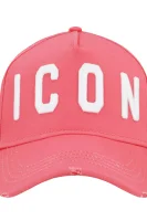 Καπέλο μπείζμπολ Dsquared2 ροζ