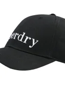 καπέλο μπείζμπολ embroidery Superdry μαύρο