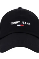 καπέλο μπείζμπολ Tommy Jeans μαύρο