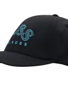 καπέλο μπείζμπολ curved-1 BOSS GREEN μαύρο
