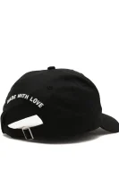 Καπέλο μπείζμπολ Dsquared2 μαύρο