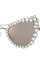 Γυαλιά ηλίου METAL Swarovski ασημί