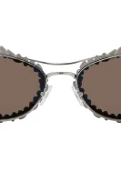 Γυαλιά ηλίου METAL Swarovski ασημί