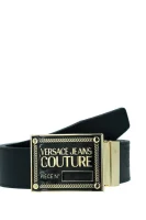 Δέρμα διπλής όψης ζώνη Versace Jeans Couture μαύρο