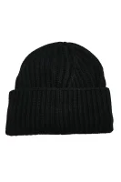 Καπέλο ELEVATED | με την προσθήκη μαλλιού και κασμίρι Calvin Klein μαύρο