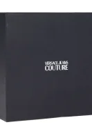 Δερμάτινα ζώνη Versace Jeans Couture μαύρο